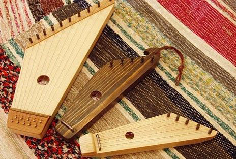 お得日本製】 カンテレ 12弦モデル フィンランド 伝統器 Kantele